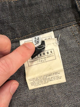 Load image into Gallery viewer, 2000s Dolce &amp; Gabbana multi zipper raw denim cargo pants
