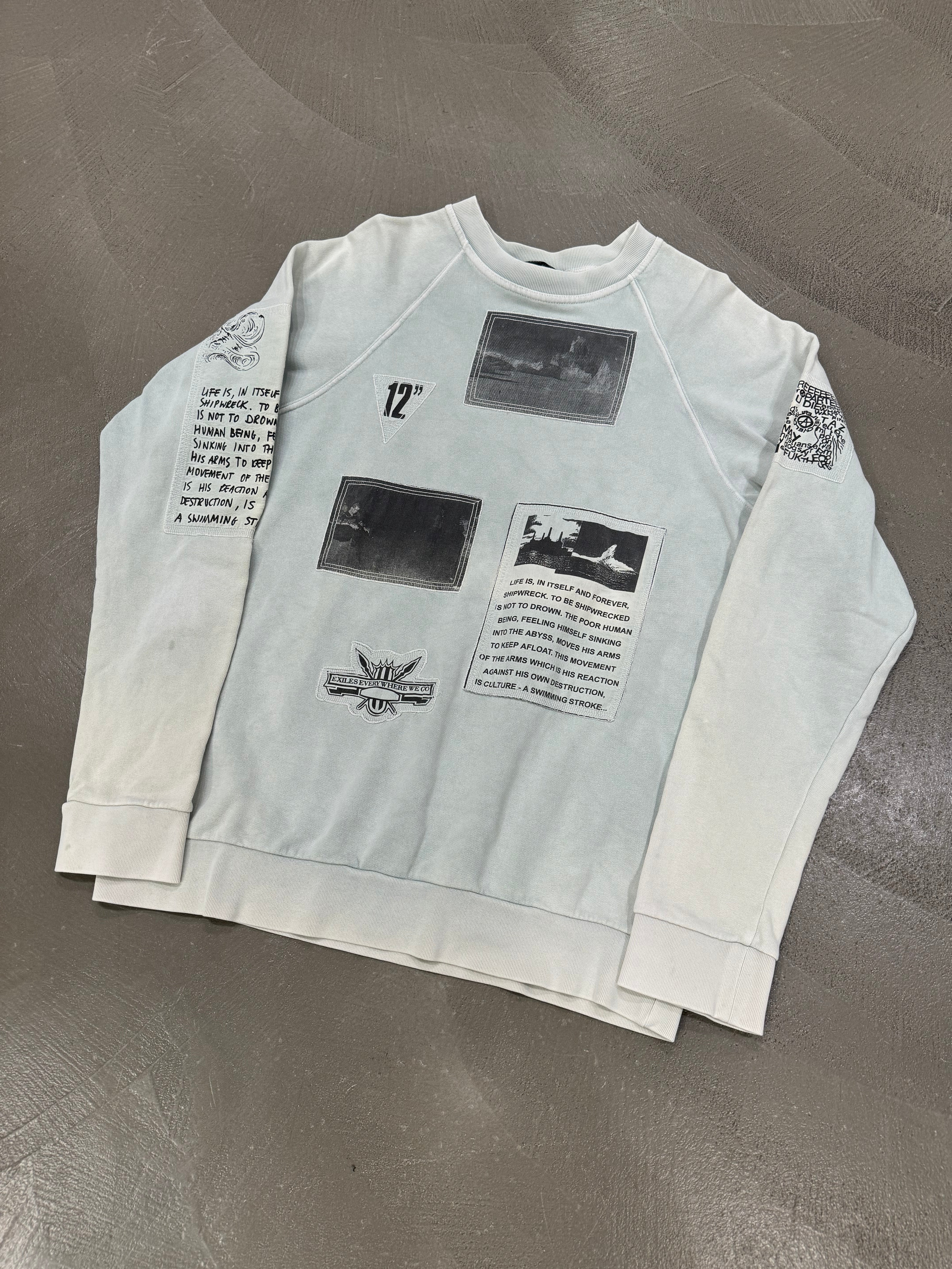 RAFSIMONS ラフシモンズ 2004-2005AW WAVES期スウェット