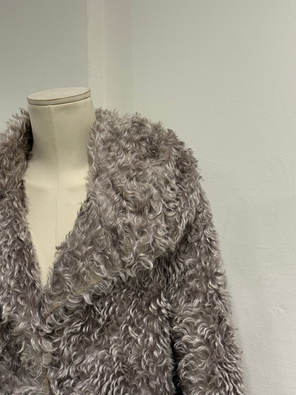 A/W2011 Prada mohair faux fur cropped jacket