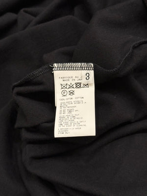 2010s Yohji Yamamoto asymmetrical draped hoodie shirt