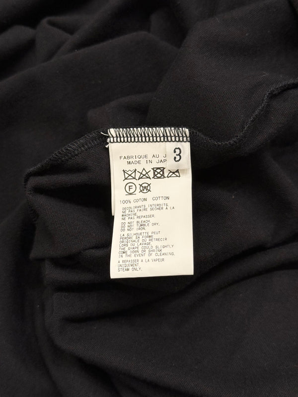 2010s Yohji Yamamoto asymmetrical draped hoodie shirt