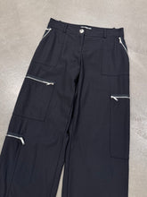 Load image into Gallery viewer, A/W2002 Celine by Micheal Kors nylon zipper cargo pants
