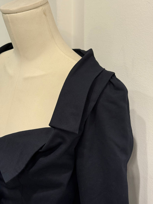 2000s Vivienne Westwood structured cotton corset jacket
