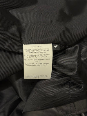 Tom Ford moto biker leather jacket