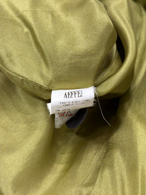 2000s Jean Paul Gaultier wrinkle skin wide sleeve set (jacket + pants)