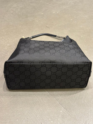 Gucci GG canvas hobo shoulder bag