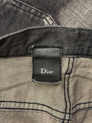 S/S2003 Dior By Hedi Slimane clawmark jeans