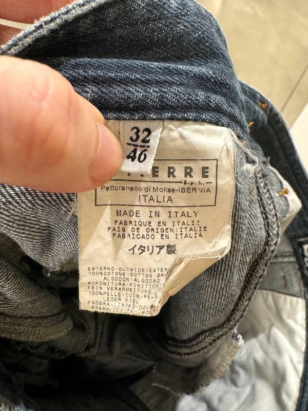 A/W2004 Dolce & Gabbana biker jeans