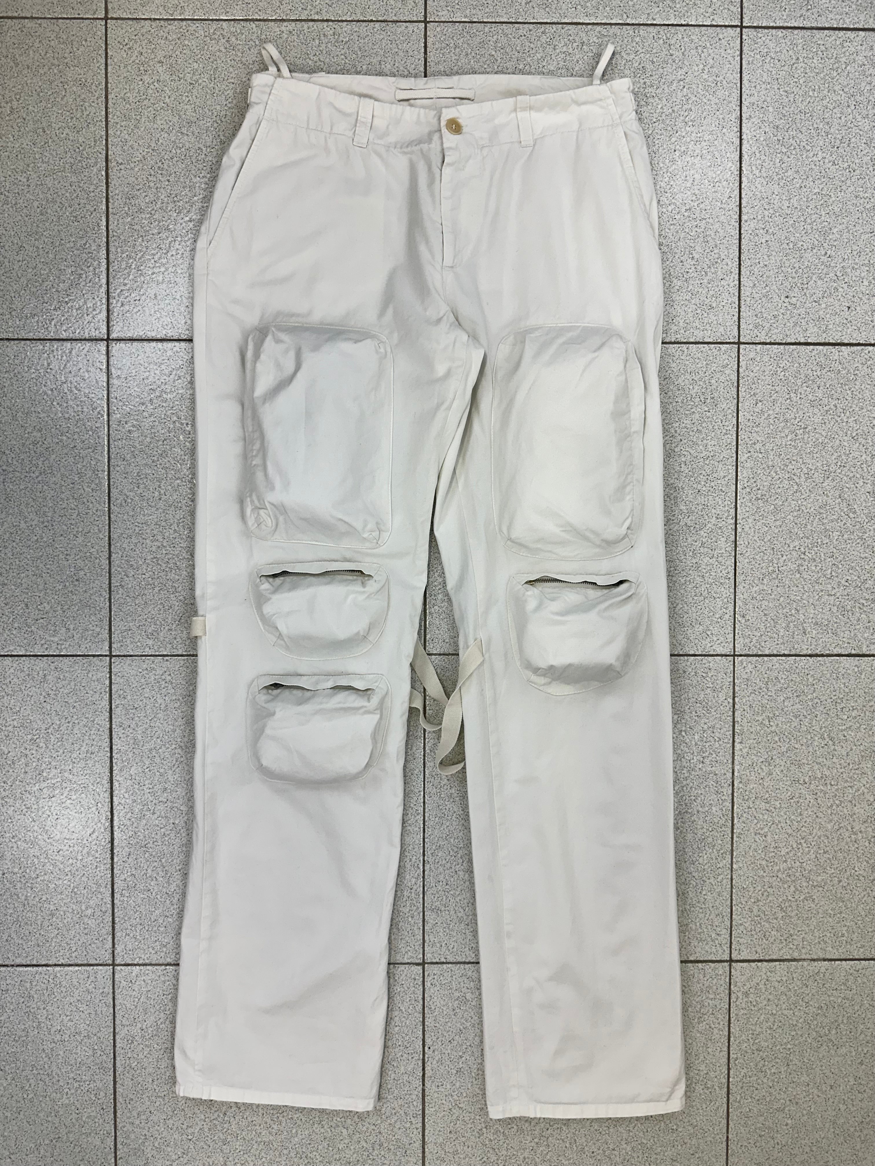 SS2000 Helmut Lang 3D pockets cargo pants