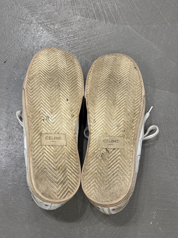 Celine Triomphe lace up eyes Sneakers