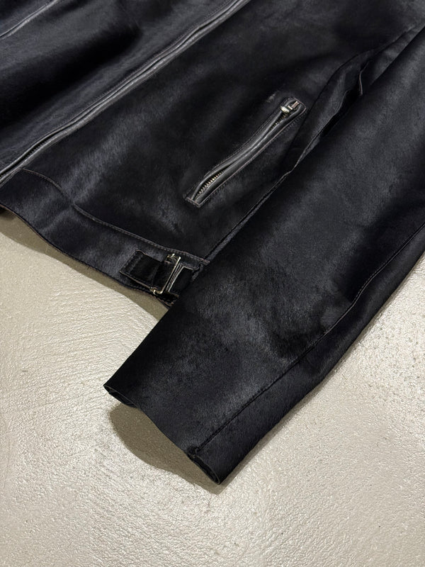 2000s Costume National pony hair jacket