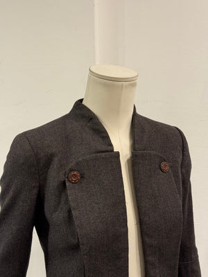 2007 Alexander McQueen structured wool blazer