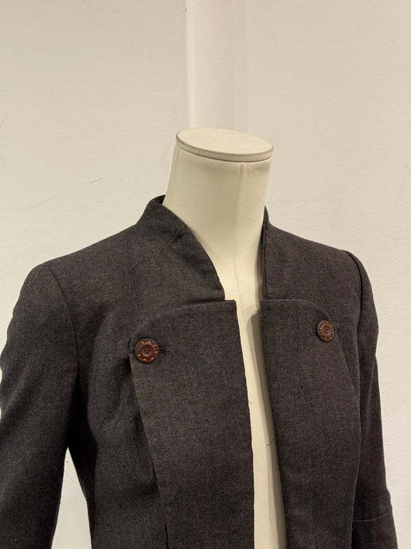 2007 Alexander McQueen structured wool blazer