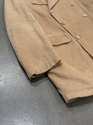 1990s Miu Miu double-breasted corduroy coat