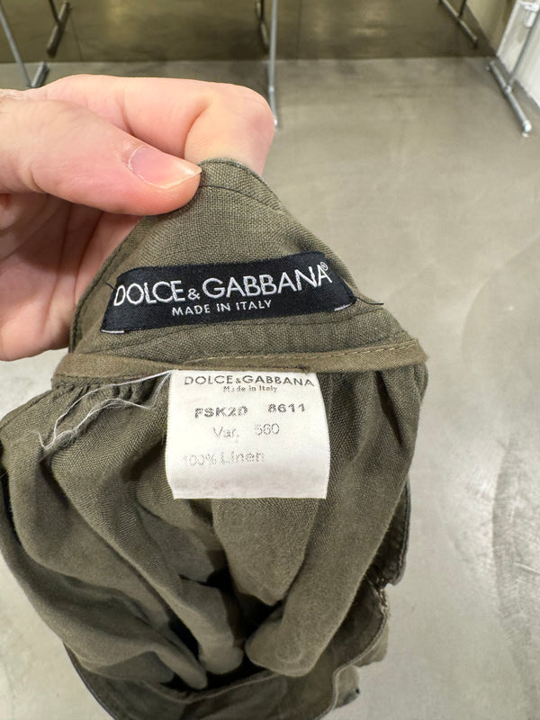 S/S 2003 Dolce & Gabbana cargo wide skirt