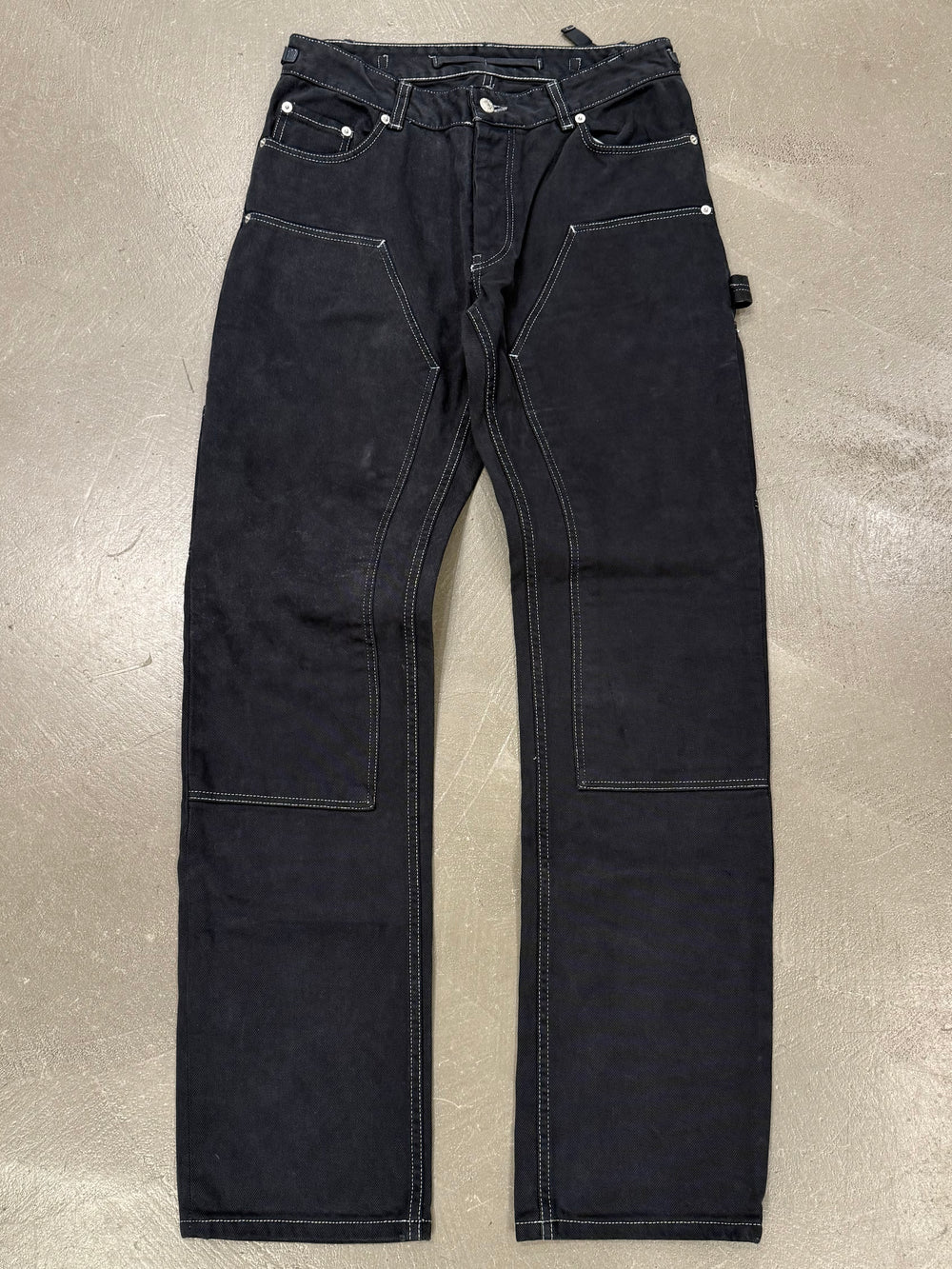 S/S1999 Helmut Lang double knee carpenter jeans