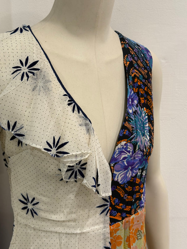S/S2005 Maison Margiela artisanal runway patchwork dress