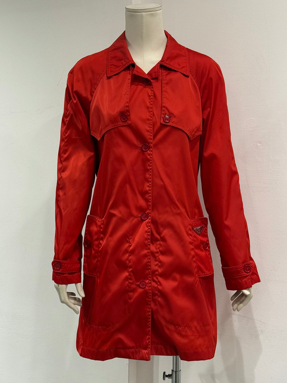 2010 Prada technical nylon coat