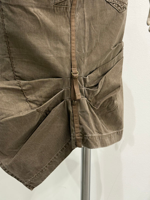 2000s Marithe Francois Girbaud asymmetrical skirt