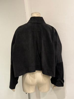 A/W2002 Gucci by Tom Ford batwing cropped leather jacket