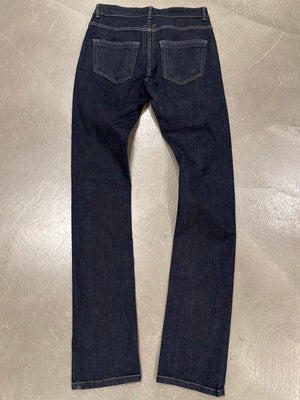 Rick Owens DRKSHDW “Detroit cut” raw denim jeans