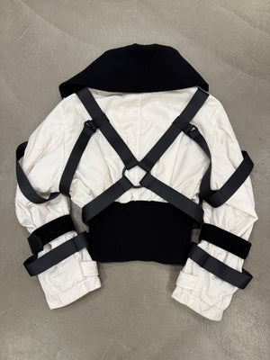 A/W 2003 Dolce & Gabbana runway bondage parachute jacket