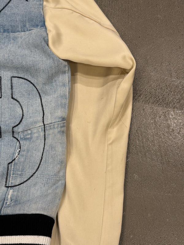 2019 Greg Lauren deconstructed varsity jacket