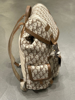 2022 Dior X Cactus Jack Oblique jacquard backpack
