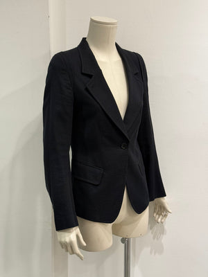 2000s Ann Demeulemeester tailored single-button blazer