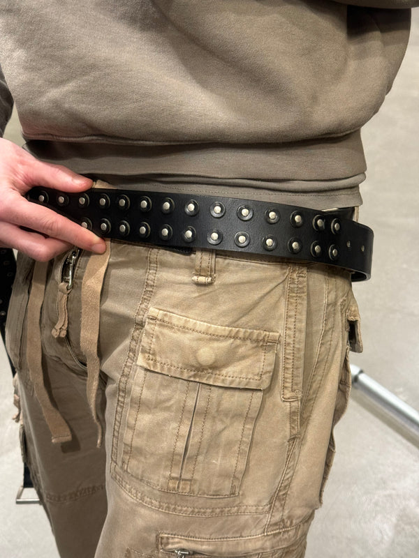 A/W 2003 Dior by Hedi Slimane luster studded belt