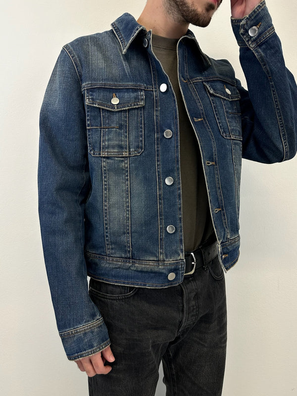 AW2004 Dior by Hedi Slimane “Victim of the crime” denim jacket