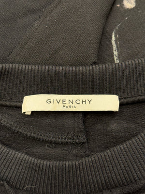 2015 Givenchy heavy metal printed sweatshirt
