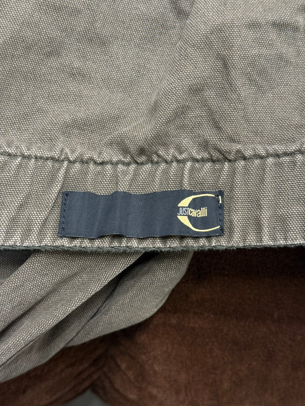 1990s Cavalli cropped military jacket