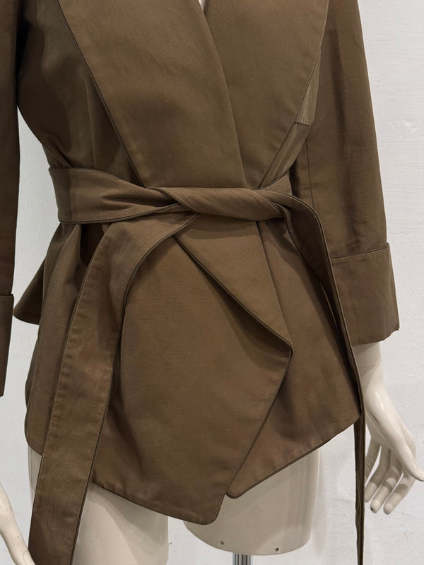 2008 Yves Saint Laurent belted trench jacket