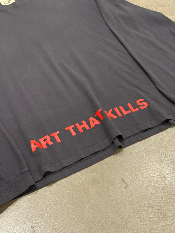 Gallery Dept "Art That Kills" anarchy graphic print sweatshirt