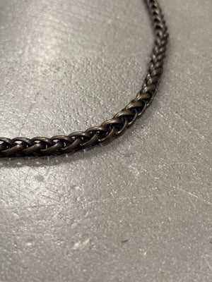 2000s Armani bondage leather belt