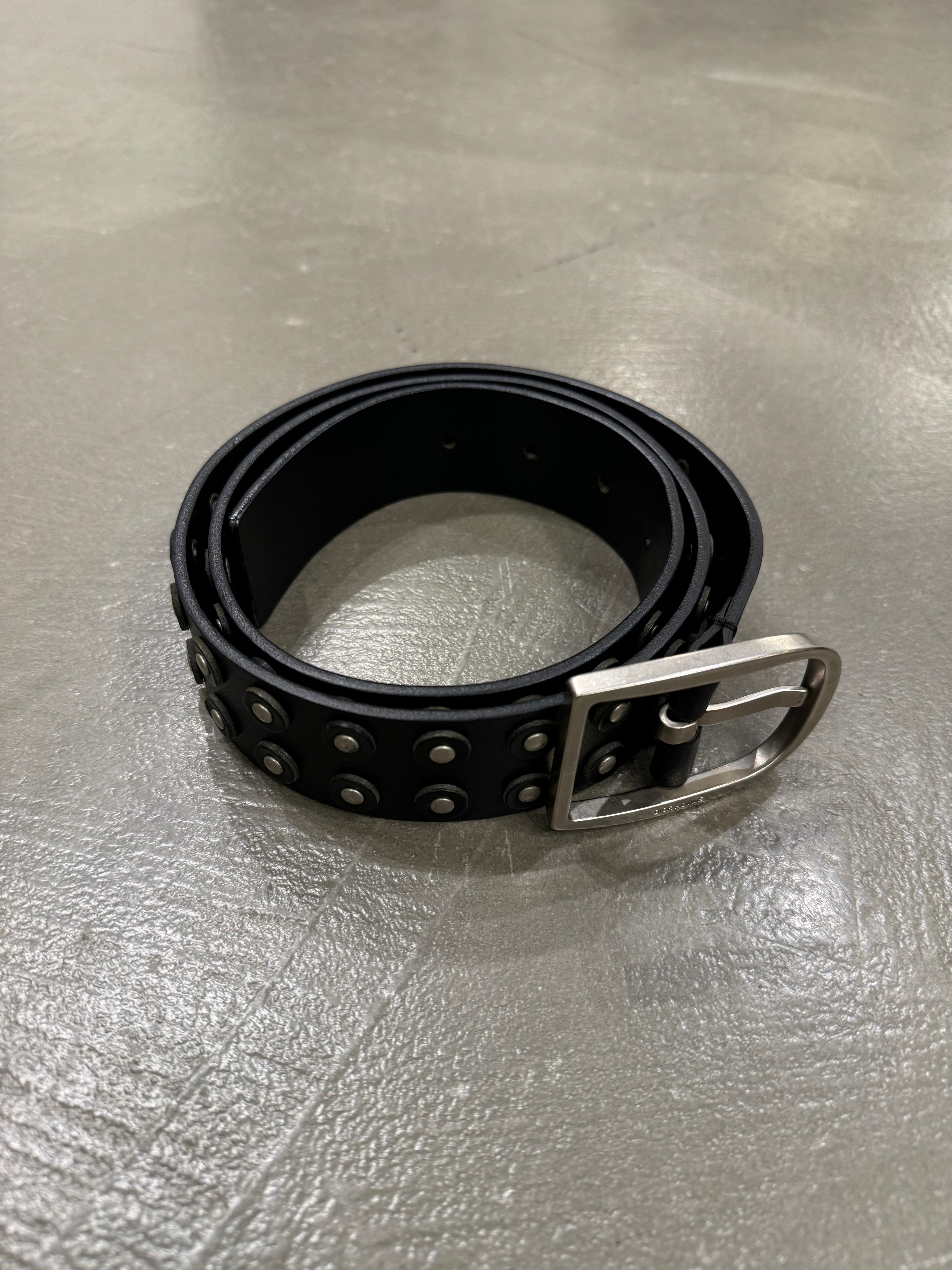 Dior Homme 03aw luster hedi slimane ベルト A/W 2003 Dior by Hedi Slimane luster studded belt