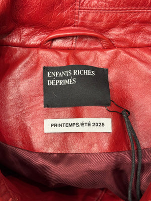 S/S2025 Enfants Riches Déprimés the bully leather jacket