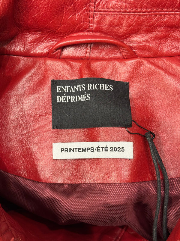 S/S2025 Enfants Riches Déprimés the bully leather jacket