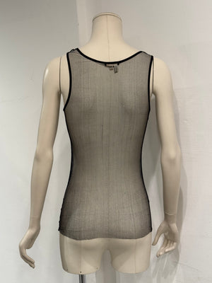 S/S2000 Ann Demeulemeester “If we stir it might disappear” sheer tank