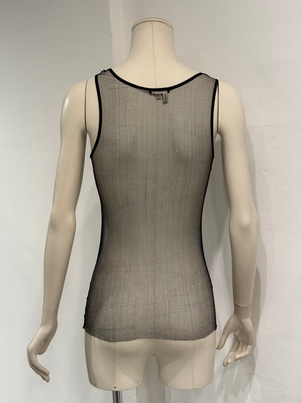 S/S2000 Ann Demeulemeester “If we stir it might disappear” sheer tank