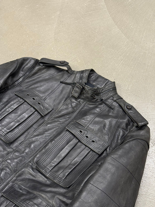 A/W2003 Dior by Hedi Slimane "Luster" Campaign M65 leather jacket