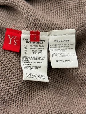 Y’s Yohji Yamamoto asymmetrical top