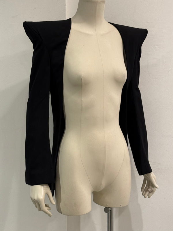 S/S 2008 Maison Margiela runway sculptural shoulder jacket