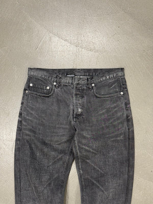 2000s Dior by Hedi Slimane claw mark jeans