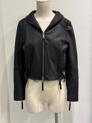 A/W 2007 Dsquared2 full zipper leather jacket