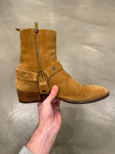 Load image into Gallery viewer, Saint Laurent Paris Wyatt suede western boots
