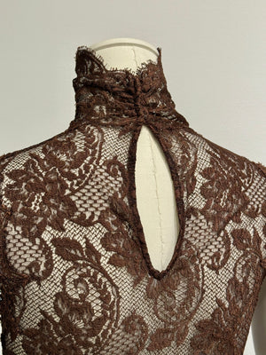 1990s Dolce & Gabbana lace top