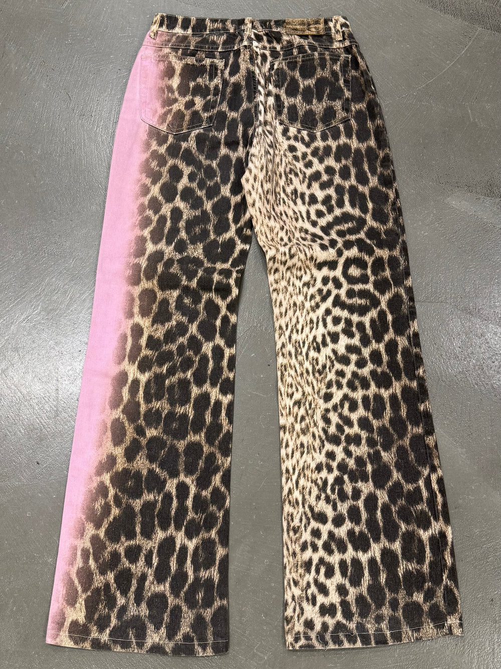 2000s Cavalli leopard print pants