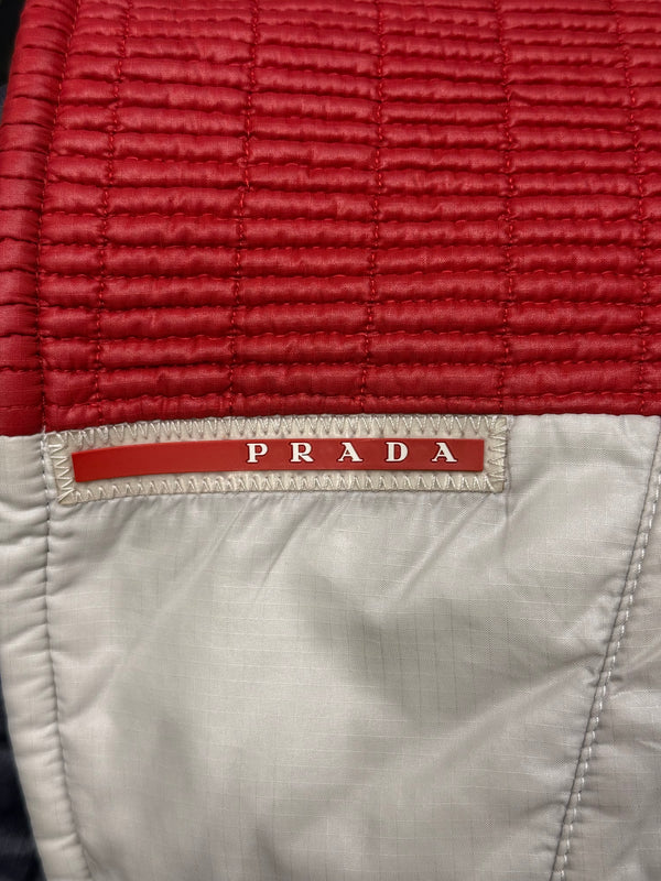 A/W2008 Prada bi-color astro technical puffer jacket